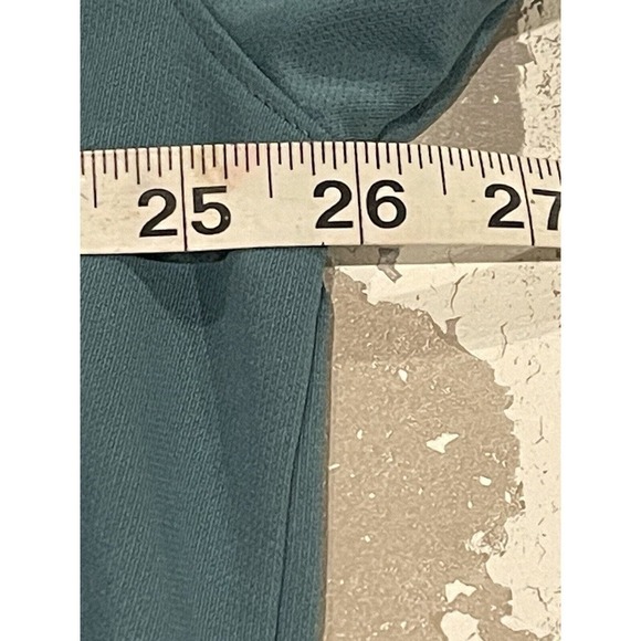 Columbia Omni Freeze Shirt Mens Large Teal 1/4 Zip Short Sleeve Polo Active - Picture 7 of 10